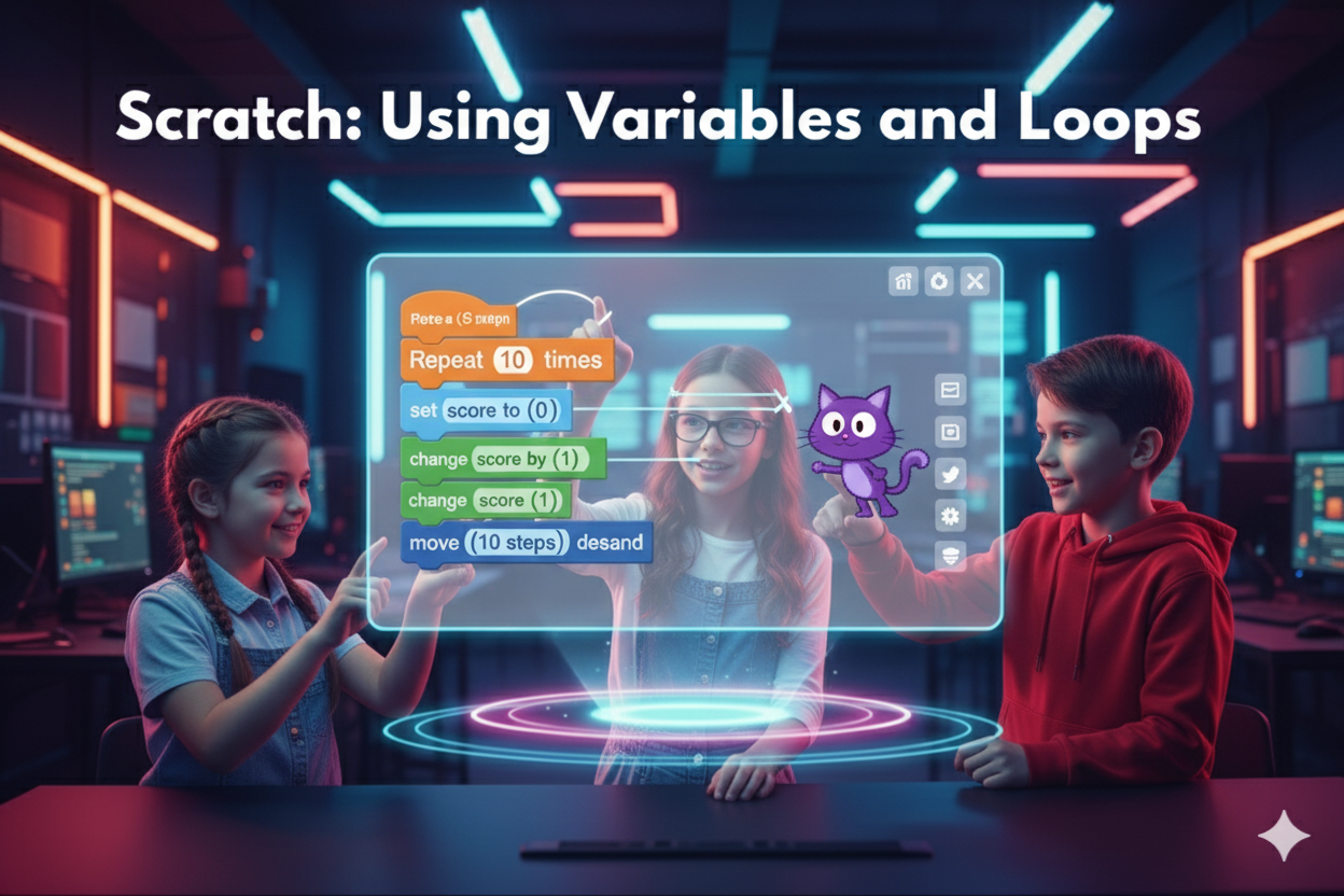 Scratch: Using Variables and Loops cover image